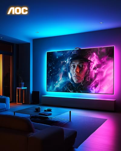 AOC TV Backlight Sync for 32-50" TVs | Smart RGB LED Strip - Image 7