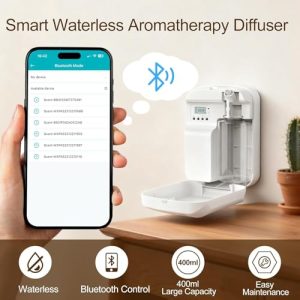 Monhallnow Waterless Bluetooth Essential Oil Diffuser