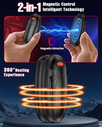 Tenvolti 14000mAh Rechargeable Hand Warmers 2-Pack - Image 4