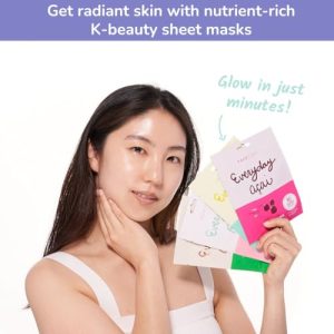 FACETORY K Beauty Everyday 8-Piece Sheet Mask Set