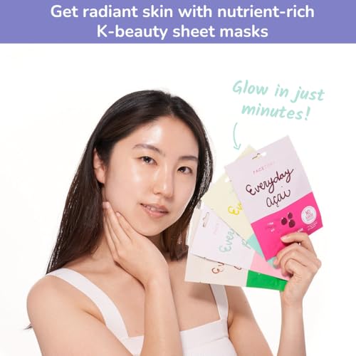 FACETORY K Beauty Everyday 8-Piece Sheet Mask Set - Image 2