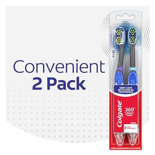 Colgate Total Advanced 360 Floss Tip Sonic Toothbrush 2-Pack - Image 3