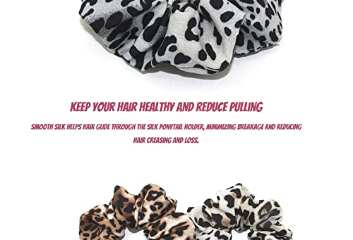 Chic Leopard Print Hair Accessories Bundle (4-Pack) - Image 5