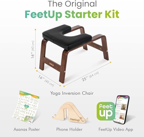 FeetUp Original Yoga Headstand Bench & Inversion Trainer - Image 3