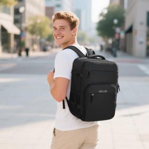 RealCool Travel Backpack | TSA Approved Carry-On & Laptop Bag