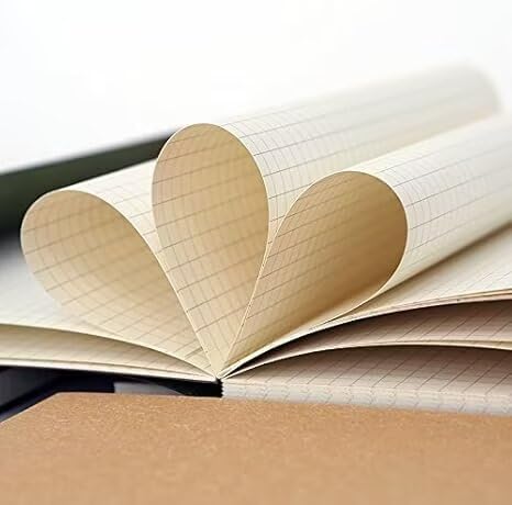 Lemome Grid Paper Notebook Hardcover - Pen Holder & Dividers - Image 5