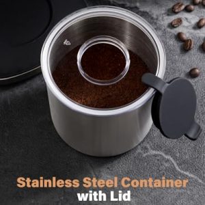 KIDISLE Conical Burr Grinder: 51 Settings, Timer, Espresso