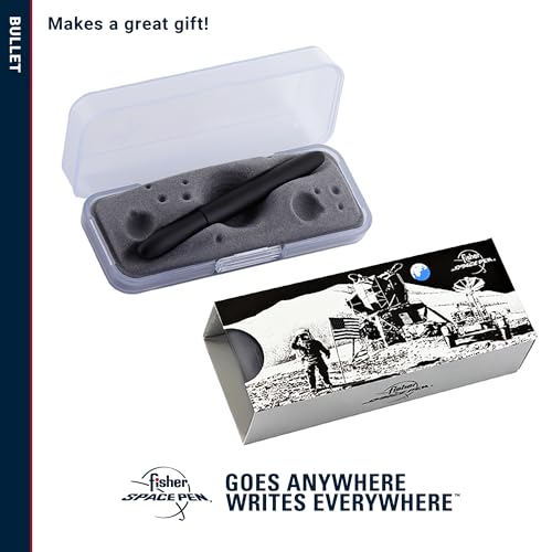 Fisher Space Pen Bullet Pen - Matte Black Brass Ballpoint - Image 7