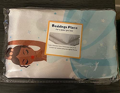 Satin Pillow Cases for Hair & Skin - 2 Pack Standard - Image 7