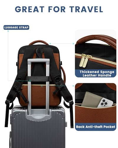 LOVEVOOK 40L Women's Travel Backpack - Flight Approved Carry-On - Image 6