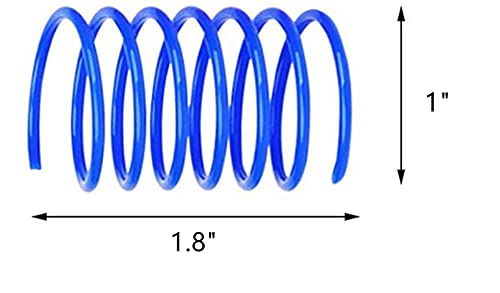 80 Pack Colorful Cat Spring Toys - Durable Indoor Play - Image 3