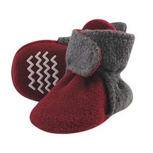 Hudson Baby Unisex Cozy Fleece Booties – 6-12 Months