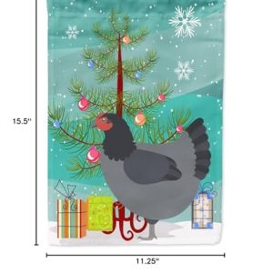 Jersey Giant Chicken Christmas Garden Flag by Caroline’s Treasures