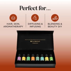 Pure Essential Oil Set for Diffuser – Home, Travel & Self Care