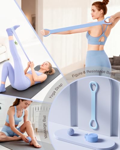 Pilates Home Workout Kit: Ring, Ball & Bands for Women - Image 7