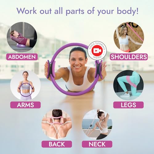 TTolbi 10-in-1 Pilates Kit for Women - Home Workout Set - Image 2