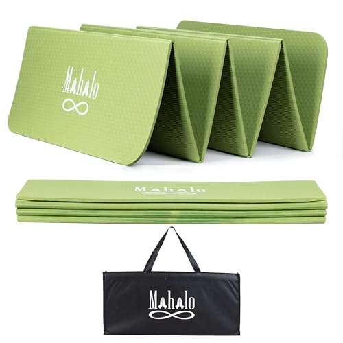 Folding Yoga Mat with Carry Bag - 6mm, Anti-Slip & Portable - Image 2