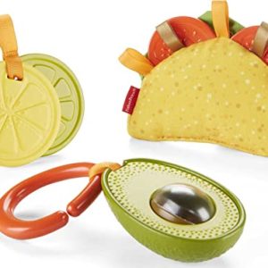 Fisher-Price Taco Tuesday Baby Sensory Toy Set