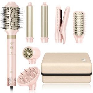 8-in-1 Dual Voltage Hot Air Styler & Hair Dryer Brush