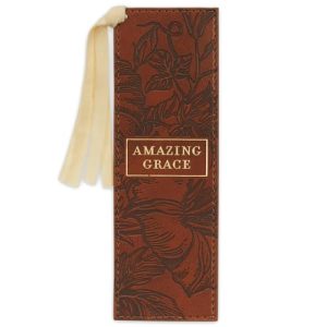 Amazing Grace Vegan Leather Bookmark for Women