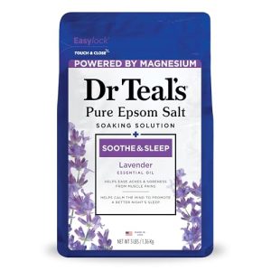 Dr Teal’s Lavender Epsom Salt Soaking Solution – 3lbs