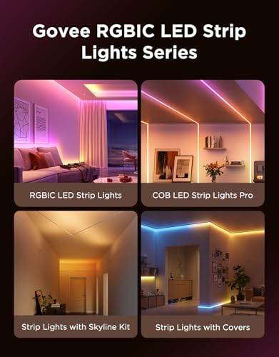 Govee Skyline Kit: Smart RGBWWIC LED Strip Lights for Home - Image 9