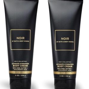 Bath & Body Works Men’s Noir Ultra Shea Body Cream (2-Pack)