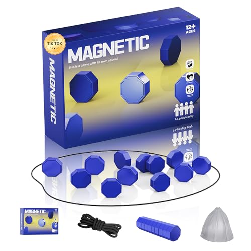 Magnetic String Puzzle Game - Travel-Friendly Strategy Fun