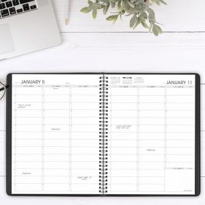 AT-A-GLANCE 2026 Weekly Appointment Book Planner, Black