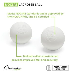 Champion Sports Lacrosse Balls – Official NCAA & NFHS Certified