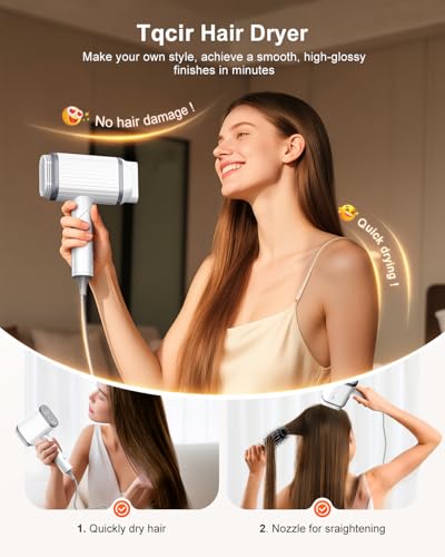 Tqcir High-Speed Ionic Hair Dryer - 6X Fast Drying - Image 9