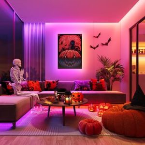 Govee 65.6ft RGBIC LED Strip: App Control & Music Sync