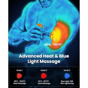 BOB & BRAD M7 Plus Mini Massage Gun with Heat – Deep Tissue