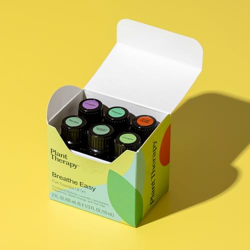 Plant Therapy Breathe Easy Essential Oil Set - 6 Pure Oils - Image 10