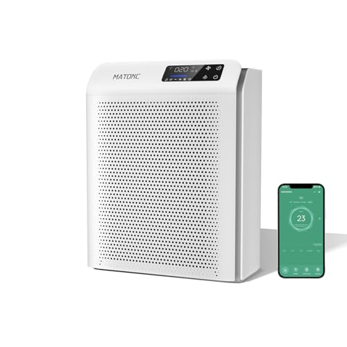 Smart HEPA Air Purifier: APP Control, Large Room, Pets