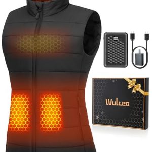 Women’s Rechargeable Heated Vest – Graphene Electric Puffer