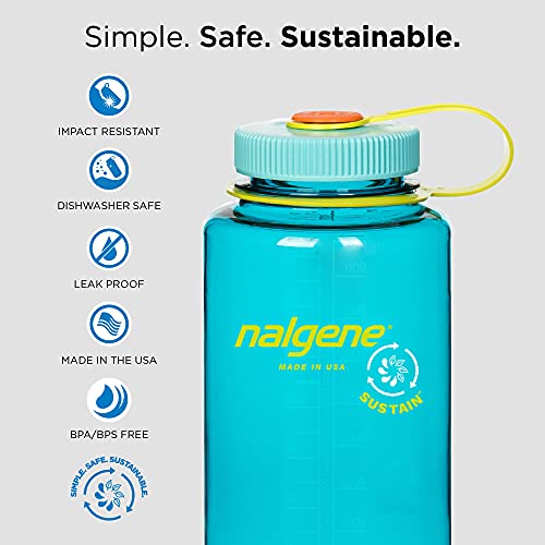 Nalgene Sustain 32oz & 16oz Water Bottle Bundle - Recycled Plastic - Image 4