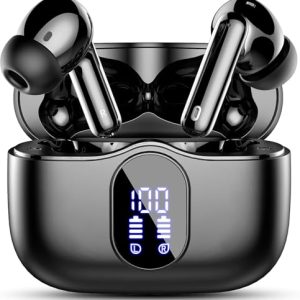 Wireless Earbuds: Bluetooth 5.4, Bass Stereo, IP7