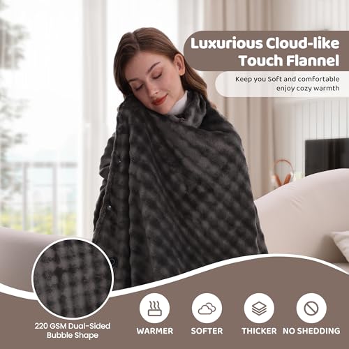 TZOSDOBO Cordless Heated Blanket, Portable with Power Bank - Image 2