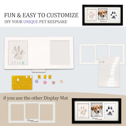 MYPAWLETS Pet Paw Print Frame Kit - Dog & Cat Memorial - Image 5