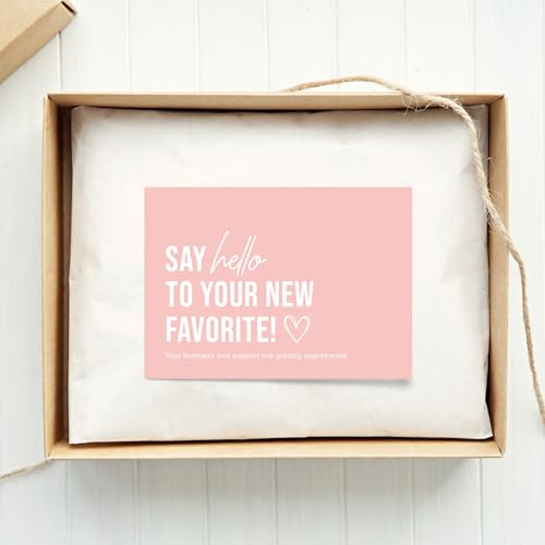 100-Pack Business Thank You Cards - Say Hello - Image 4