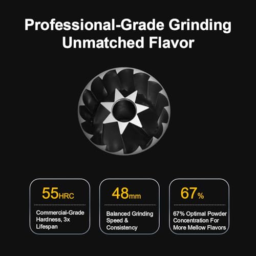 V6 Pro Portable Electric Grinder: 60 Settings, USB-C - Image 5