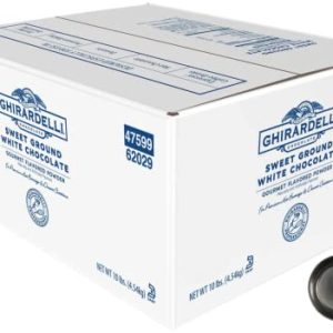Ghirardelli Sweet Ground White Chocolate Powder, 10lb