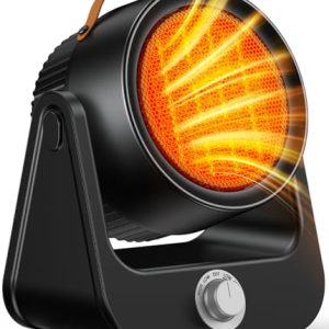 HETRAROOT 1500W 3D Swing Heater – Indoor/Outdoor, 1S Heat