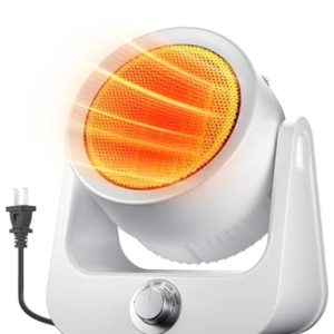 1500W PTC Ceramic Space Heater – 100° Oscillation, 2S Heat