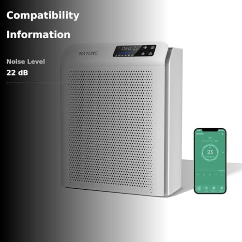 Smart HEPA Air Purifier: APP Control, Large Room, Pets - Image 3