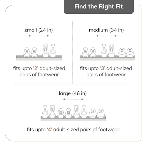 Anji Mountain 34.5" Black Coir & Rubber Boot Tray - Image 8
