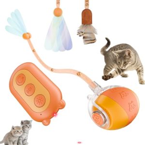 Fi Smart Interactive Cat Toy Ball – Remote & Motion