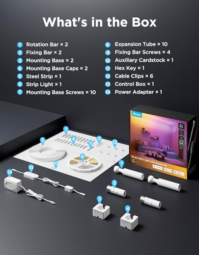 Govee Skyline Kit: Smart RGBWWIC LED Strip Lights for Home - Image 8