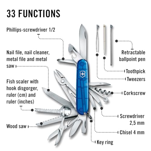 Victorinox Swisschamp Multi-Tool - Sapphire 91mm - Image 4